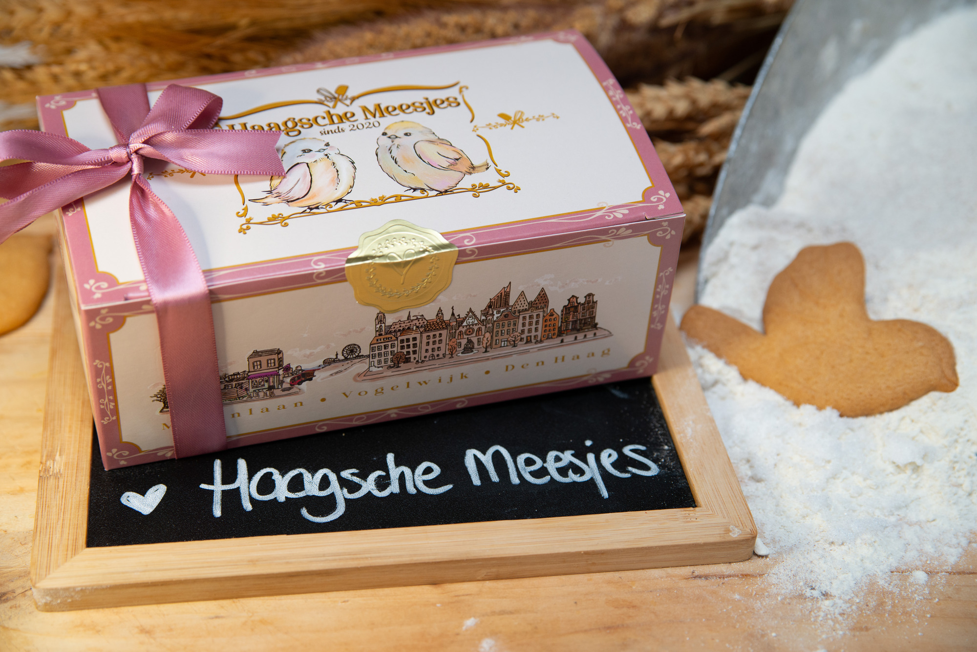 Haagsche Meesjes koekjes doos